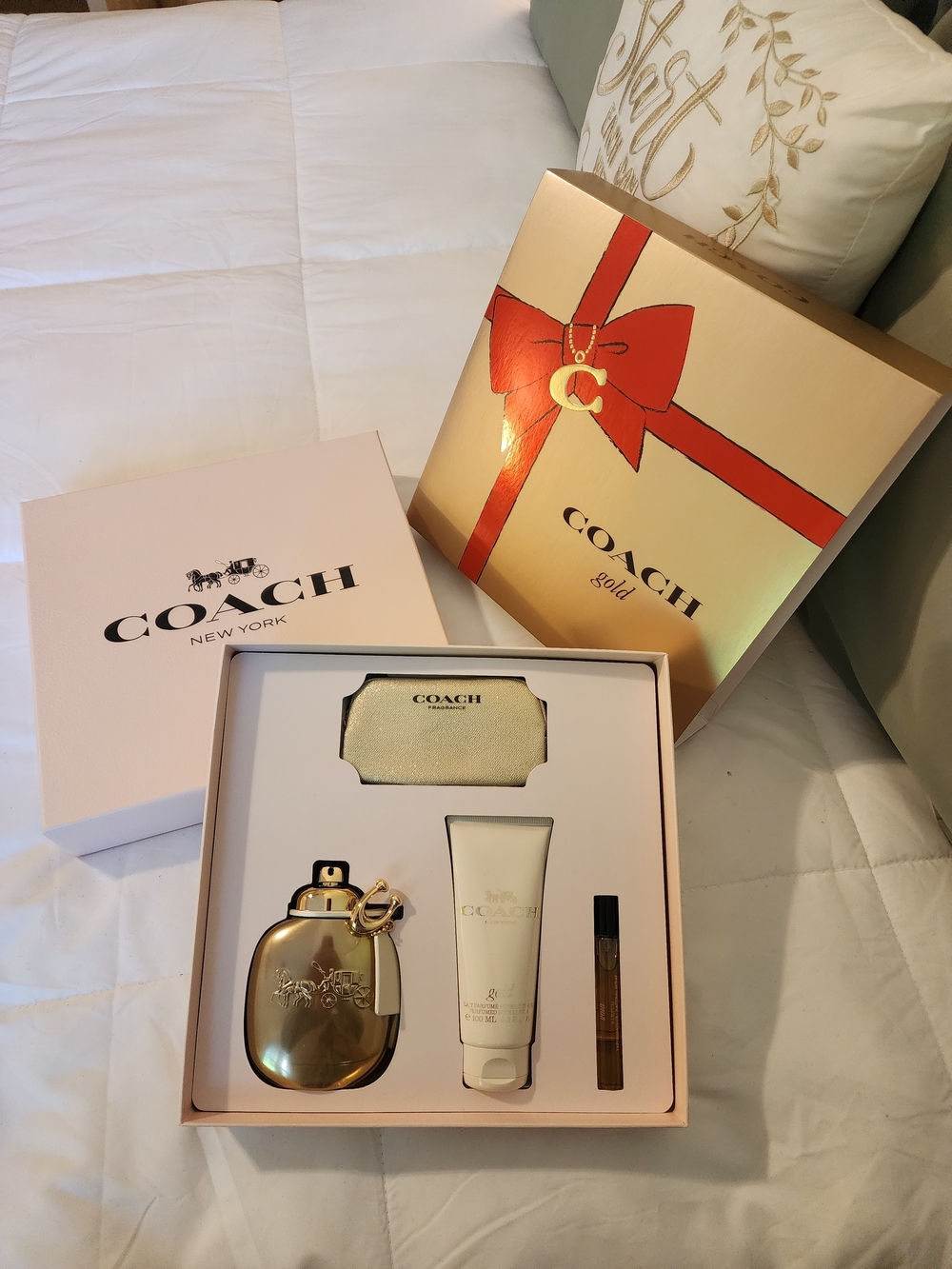 Coach Gold Gift Set - RARE - Limited Time Release